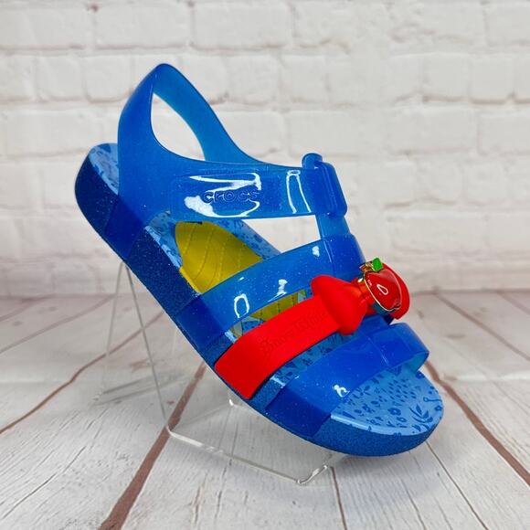 Crocs Disney Snow White Isabella Bright Cobalt Sandals Kids Sz C12 (209676-4JL) - Picture 1 of 10